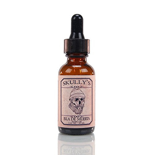 Skully's Isla De Muerta Beard Oil - Promotes Growth, Softens & Hydrates - Coconut-Pineapple 1oz