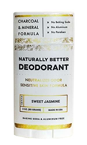 DAYSPA Body Basics Sweet Jasmine Deodorant - Aluminum & Baking Soda Free, Hypoallergenic - 3oz