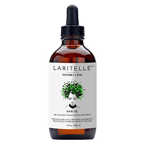 Laritelle Organic Hair Growth Treatment - Nourishes & Strengthens Hair, Non-Toxic - 4oz