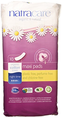 Comfort Care Menstrual Pads - Heavy Flow, Biodegradable, 100% Plastic Free - 30 Count