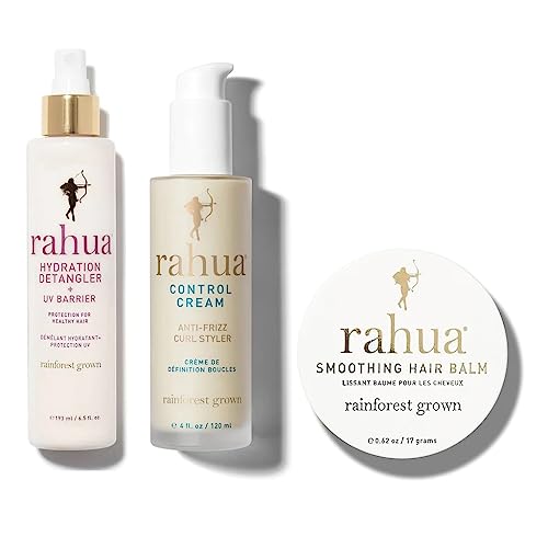 Rahua Curl Care Set - Nourishing Hydration & UV Protection, Frizz Control - 6.5oz