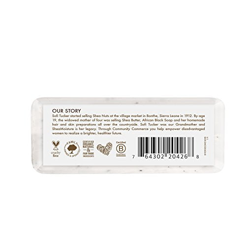 SheaMoisture Bar Soap - Nourishing Coconut Oil & Milk, Softens Skin - 8oz