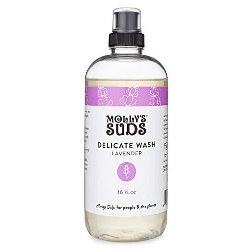 Molly's Suds Delicate Wash - Gentle Deep Clean, Plant-Derived Ingredients, Lavender Scent - 16 fl oz