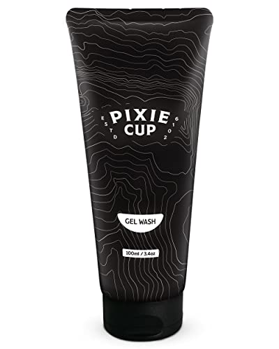 Pixie Cup Menstrual Cup Wash - Organic Gel Cleaner, pH Balanced, Travel Size - 3.4oz