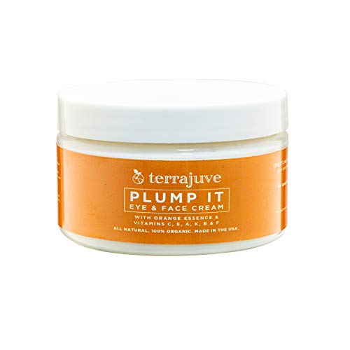 Terrajuve Plump it Face Moisturizer - Anti-Aging, Hydrating, Organic Ingredients - 4oz