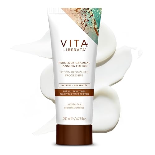 Vita Liberata Tanning Lotion - Buildable Hydration, Natural Look, Hyaluronic Acid - 6.76 fl oz