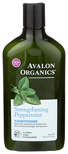 Avalon Organics Strengthening Conditioner - Improves Elasticity, Organic Botanicals - 11oz