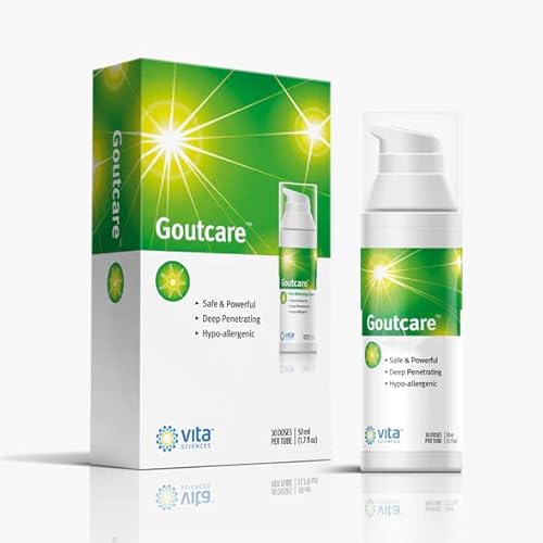Vita Sciences GoutCare Foot & Hand Salt - Intensive Relief, Nourishing Aloe & Coconut - 128ml