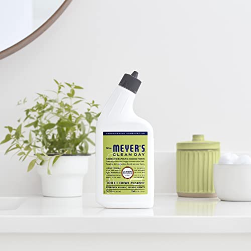 Mrs. Meyer's Clean Day Toilet Bowl Cleaner - Stain Remover, Biodegradable, Lemon Verbena - 24oz