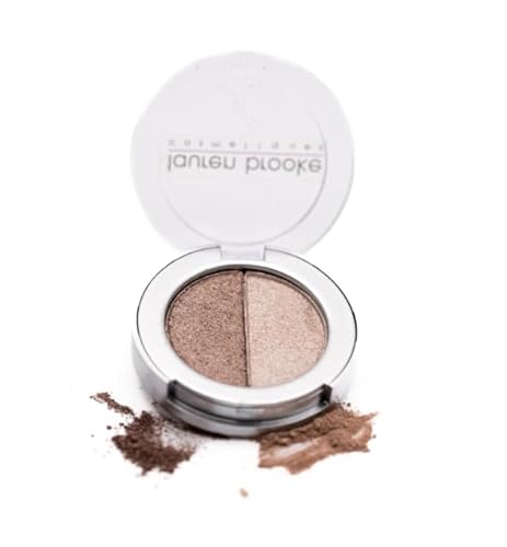 Lauren Brooke Cosmetiques Pressed Eyeshadow Duo - Rich Color, Natural Ingredients - 2 Shades