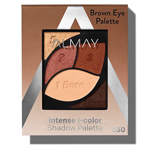 Almay Eyeshadow Palette - Longlasting Color, Antioxidant Vitamin E, Hypoallergenic - 0.1 Oz