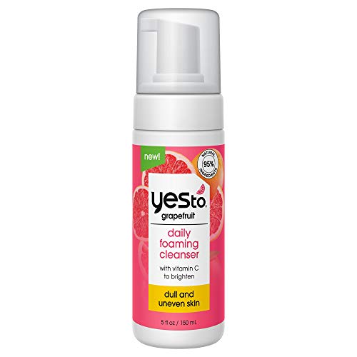 Yes To Grapefruit Face Wash - Brightens, Removes Makeup & Impurities, Natural Ingredients - 5 Fl Oz