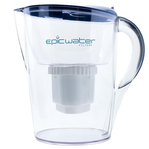 Epic Water Filters PFAS Pitcher - Removes Forever Chemicals, BPA-Free, 10-Cup Capacity