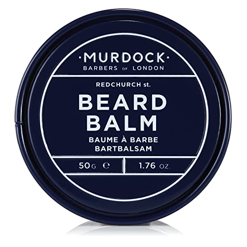 Murdock London Beard Balm - Softens Facial Hair, Clean Formula, Made in England - 100ml