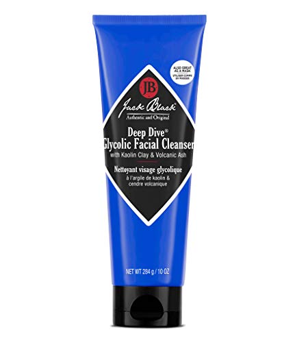 Jack Black Deep Dive Facial Cleanser - 2-in-1 Clay Mask & Cleanser for Oily Skin - 10 Fl Oz