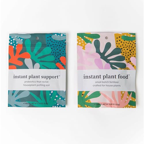 Instant Plant Care Bundle - Nutrient-Rich Support for Happy Houseplants - 24 Tablets
