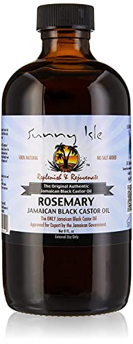 Sunny Isle Hair Oil - Stimulates Growth, Moisturizes Hair & Skin, Hot Oil Treatment - 8oz