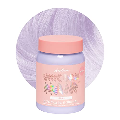 Lime Crime Unicorn Hair Mixer - Damage-Free Color Customizer, Vegan & Cruelty-Free - 4oz