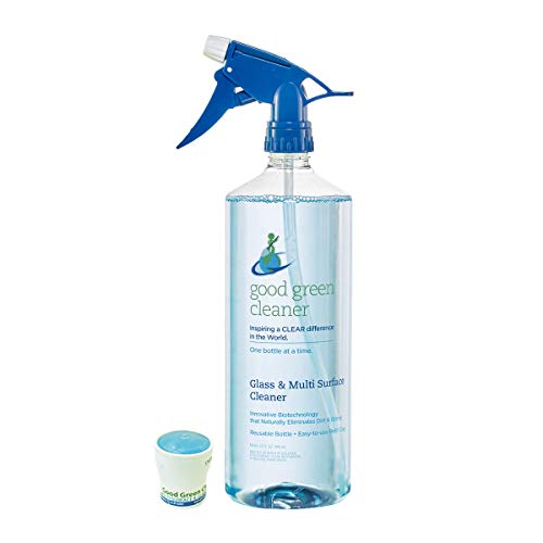 Good Green Cleaner Multi-Surface Cleaner - Ammonia-Free, Streak-Free, Reusable Bottle - 32oz