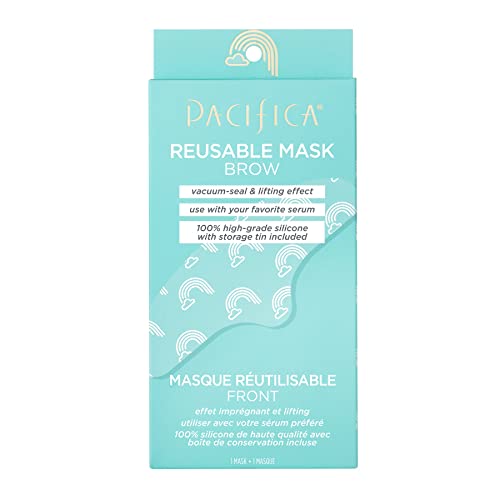 Pacifica Beauty Face Mask - Smooths Fine Lines, Vegan Ingredients, Fragrance-Free - Reusable