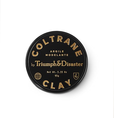 TRIUMPH & DISASTER Coltrane Clay Hair Pomade - Medium Hold, Matte Finish for All Hair Types - 95g