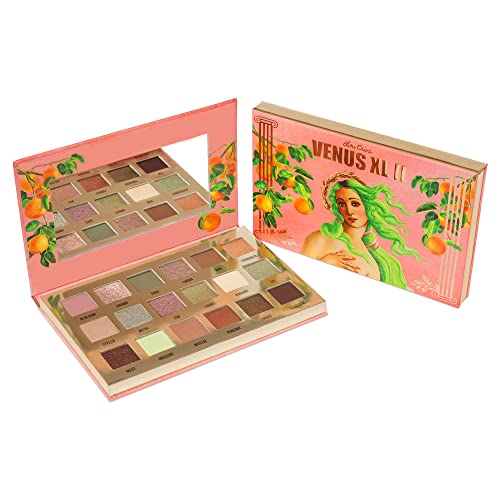 Lime Crime Venus XL II Eye & Face Palette - 18 Pigmented Shades, Vegan & Cruelty-Free - 1.9oz