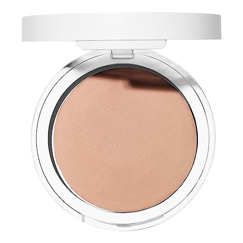 Well People Bio Powder Foundation - Lightweight, Hydrating, Vegan, Semi-Matte Finish - 5C