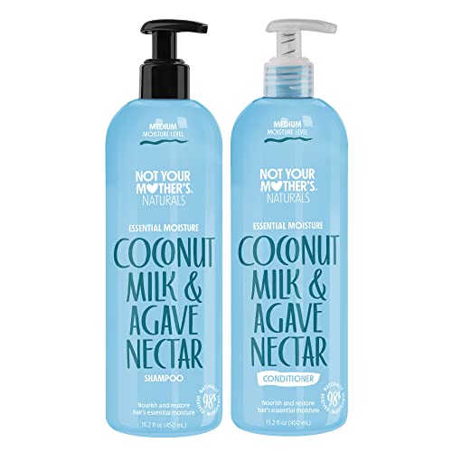 Not Your Mother's Naturals Shampoo & Conditioner Set - Moisturizing Coconut & Agave - 15.2 fl oz