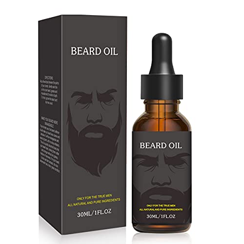 jeosisy Beard Oil - Conditions & Moisturizes for Soft, Manageable Beards, Green Tea Scent - 4 Scents