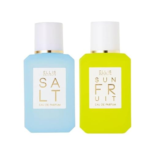 Ellis Brooklyn SALT & SUN FRUIT Eau De Parfum Mini Bundle - Vegan, Cruelty-Free, 2x10ml