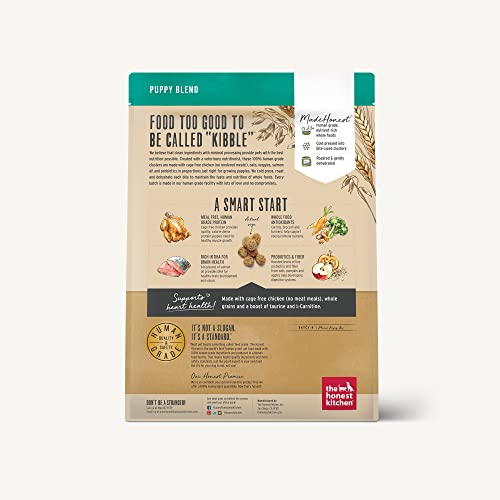 The Honest Kitchen Dog Food - Human Grade Ingredients, Enhanced Nutrition for Puppies - 4 lb