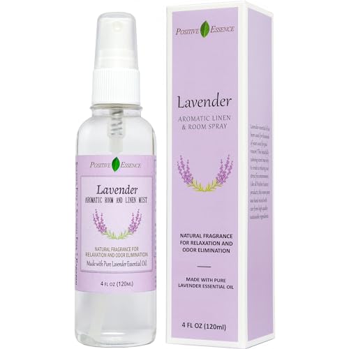 Lavender Linen & Room Spray - Natural Odor Eliminator, Relaxation & Stress Relief - 8oz