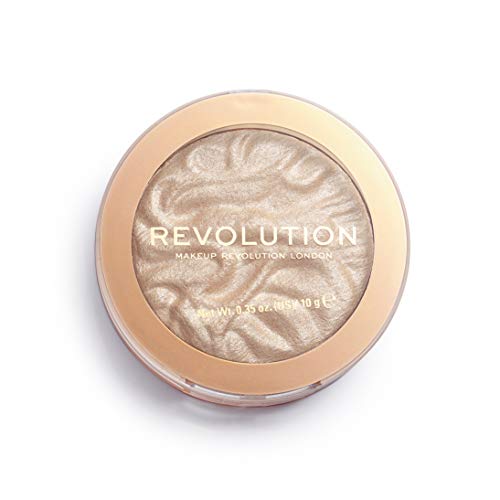 Revolution Beauty Pressed Powder Highlighter - Intense Glow, Vegan & Cruelty-Free - 0.22 Oz