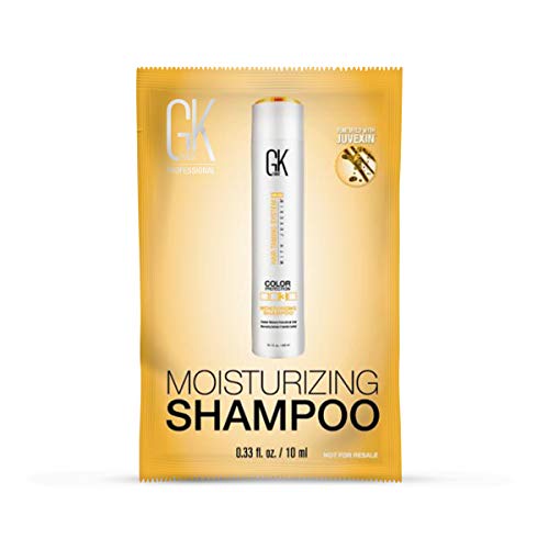 GK HAIR Moisturizing Hair Care Set - Color Protection, Nourishing Serum, Thermal Shield - 5 Pcs