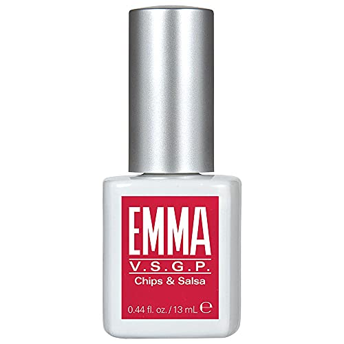 EMMA Beauty Gel Polish - 21-Day Chip Resistant, 12+ Free, 100% Vegan - Chips & Salsa, 0.44 fl. oz.