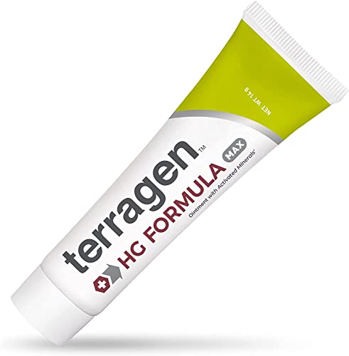 Aidance Terragen HG Eczema Cream - Soothes Itching, Natural Ingredients - 14g Tube