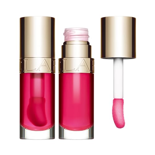 Clarins Lip Oil - Hydrates, Soothes & Plumps with 93% Natural Ingredients - Sheer Shine