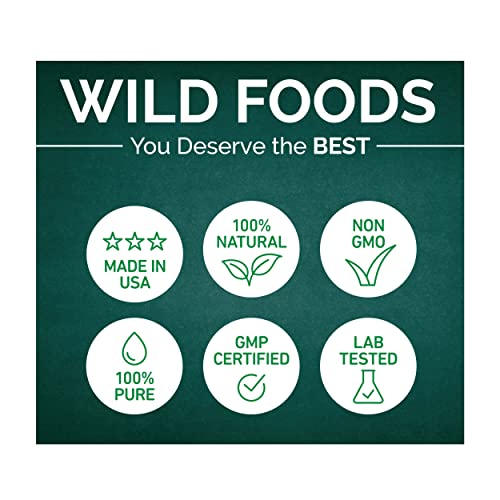 Wild Foods Organic Cocoa Powder - 100% Pure, Sugar Free, Nutrient-Rich Superfood - 12 oz