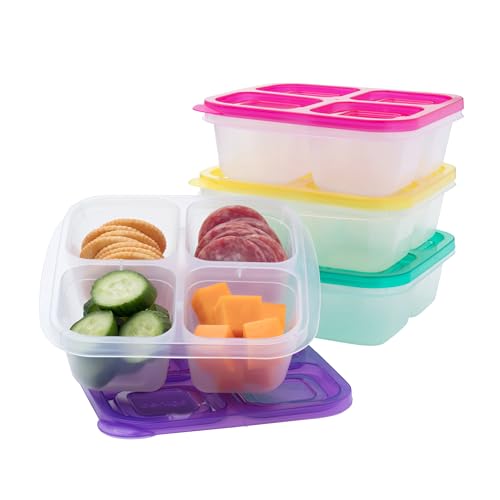 Bentgo Easyboxes Snack Containers - 8-Piece Set, BPA-Free, Seals Freshness - Brights