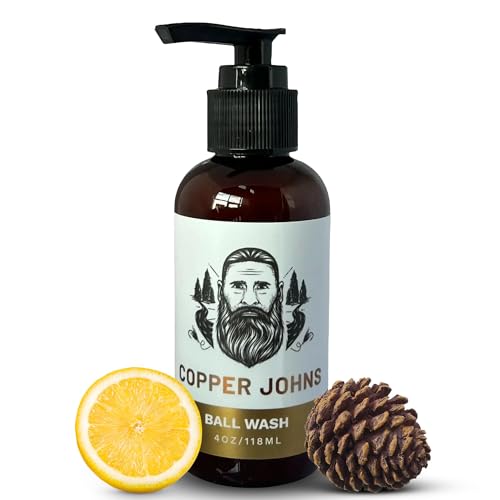 Copper Johns Men's Grooming Wash - Refreshing & Hydrating, Cedarwood & Tea Tree - 4oz