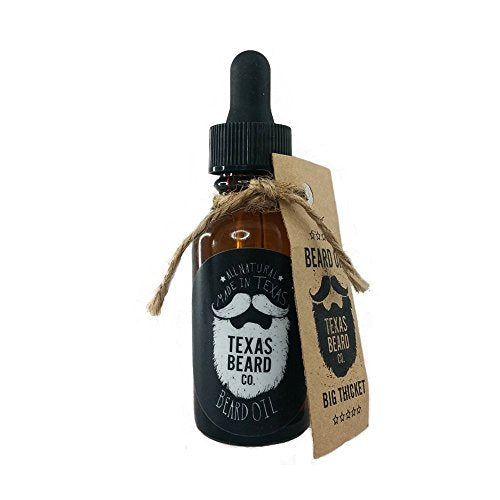 Texas Beard Co Big Thicket Beard Oil - Improves & Softens Beard Health, All Natural - 1oz