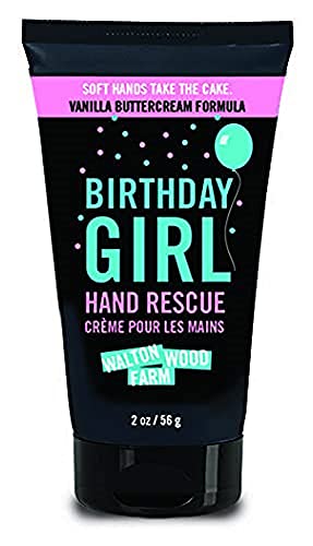 Walton Wood Farm Hand Cream - Moisturizes with Shea & Cocoa Butter, Vegan, 2 oz Birthday Girl Scent