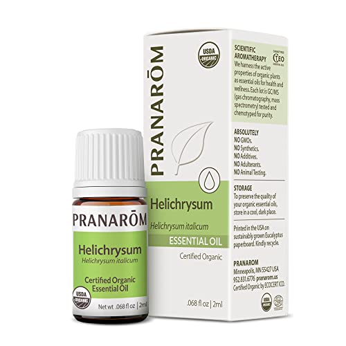 Pranarom Helichrysum Essential Oil - Soothes Discomfort & Supports Skin Health - 2ml