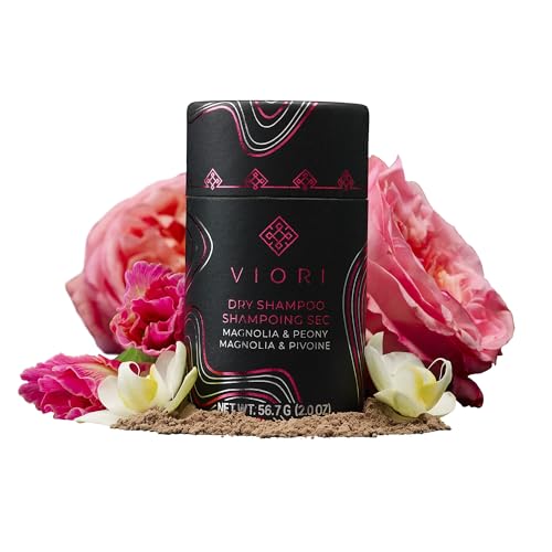 Viori Dry Shampoo Powder - Refreshing Volumizer, Odor Neutralizer, Magnolia & Peony - 3oz