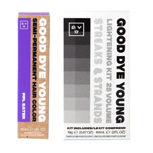 Good Dye Young Hair Dye - Ultra-Vibrant Color, Conditioning Formula, Vegan - 2 oz PPL EATER