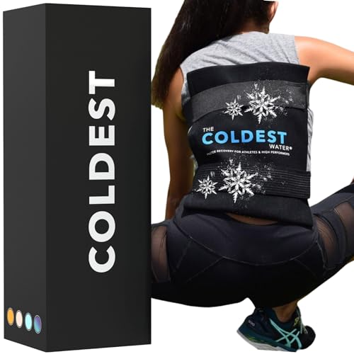 Coldest Ice Pack for Pain Relief - Adjustable, Leak-Resistant, Hot & Cold Therapy - Large Size