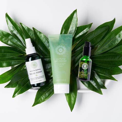 Honeybee Gardens Skin Care Set - Gentle Cleansing, Vegan & Gluten Free - 3-Step System