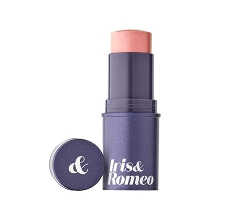 IRIS&ROMEO Ceramide Multi-Balm - Hydrating Color for Cheeks & Lips, Nourishing Butters - Mood Boost