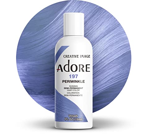 Adore Semi Permanent Hair Color - Vibrant Vegan Dye, Free of Alcohol & Ammonia - 4 Fl Oz