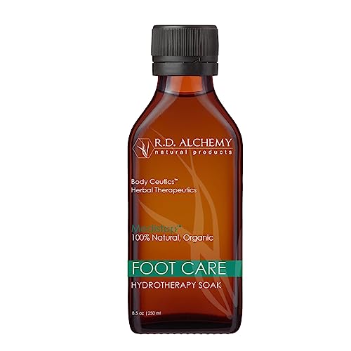 RD Alchemy Foot Soak - Relieve Sore & Dry Feet, Promote Wellness, 100% Natural - 8.5oz